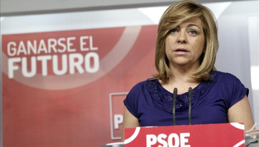 La vicesecretaria general del PSOE, Elena Valenciano. 