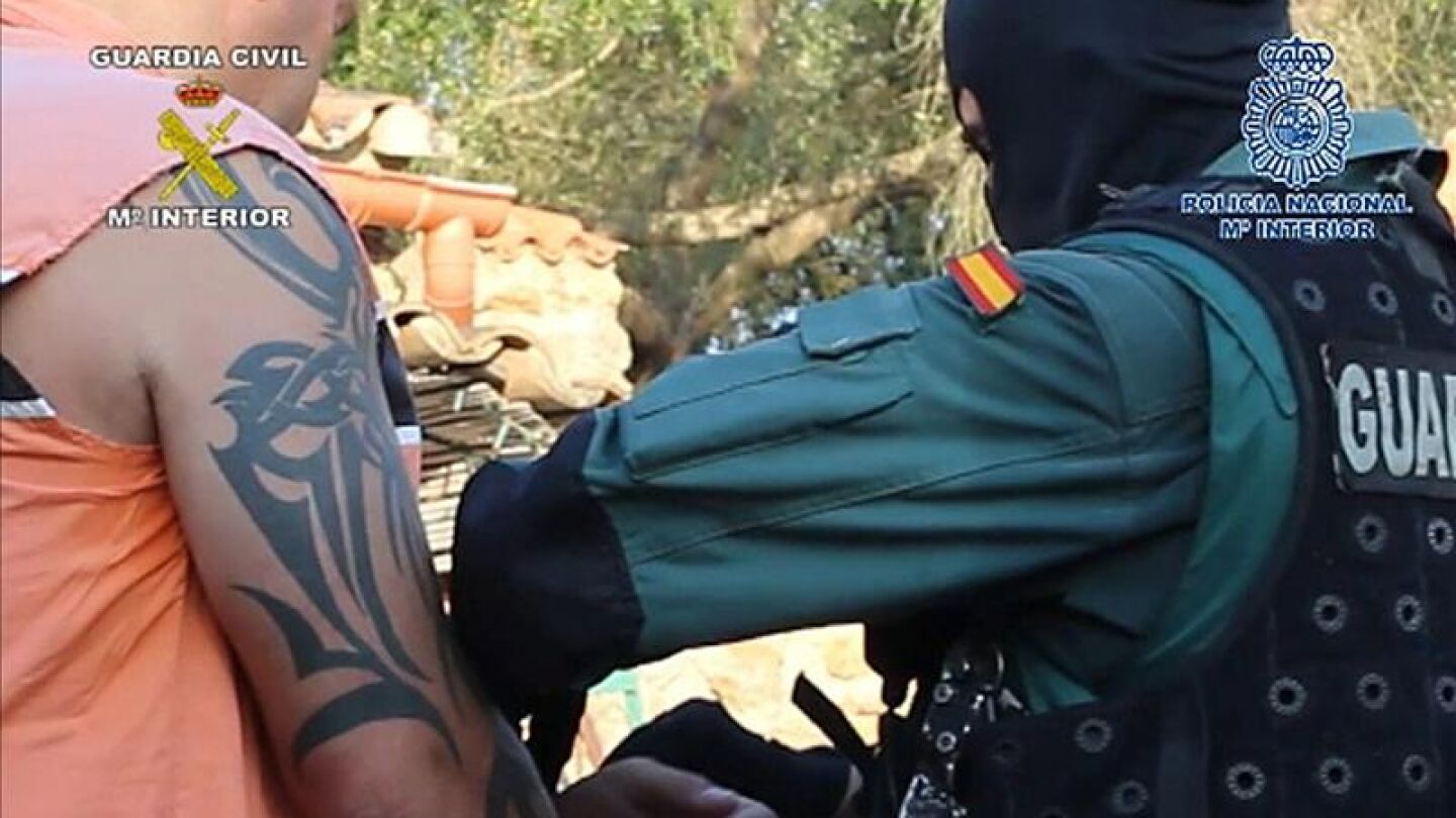 Detenci&oacute;n de un '&Aacute;ngel del Infierno' en Mallorca