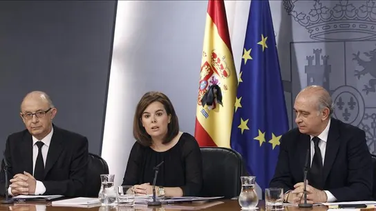 Rueda de prensa del Gobierno tras el Consejo de Ministros. Rueda de prensa del Gobierno tras el Consejo de Ministros.