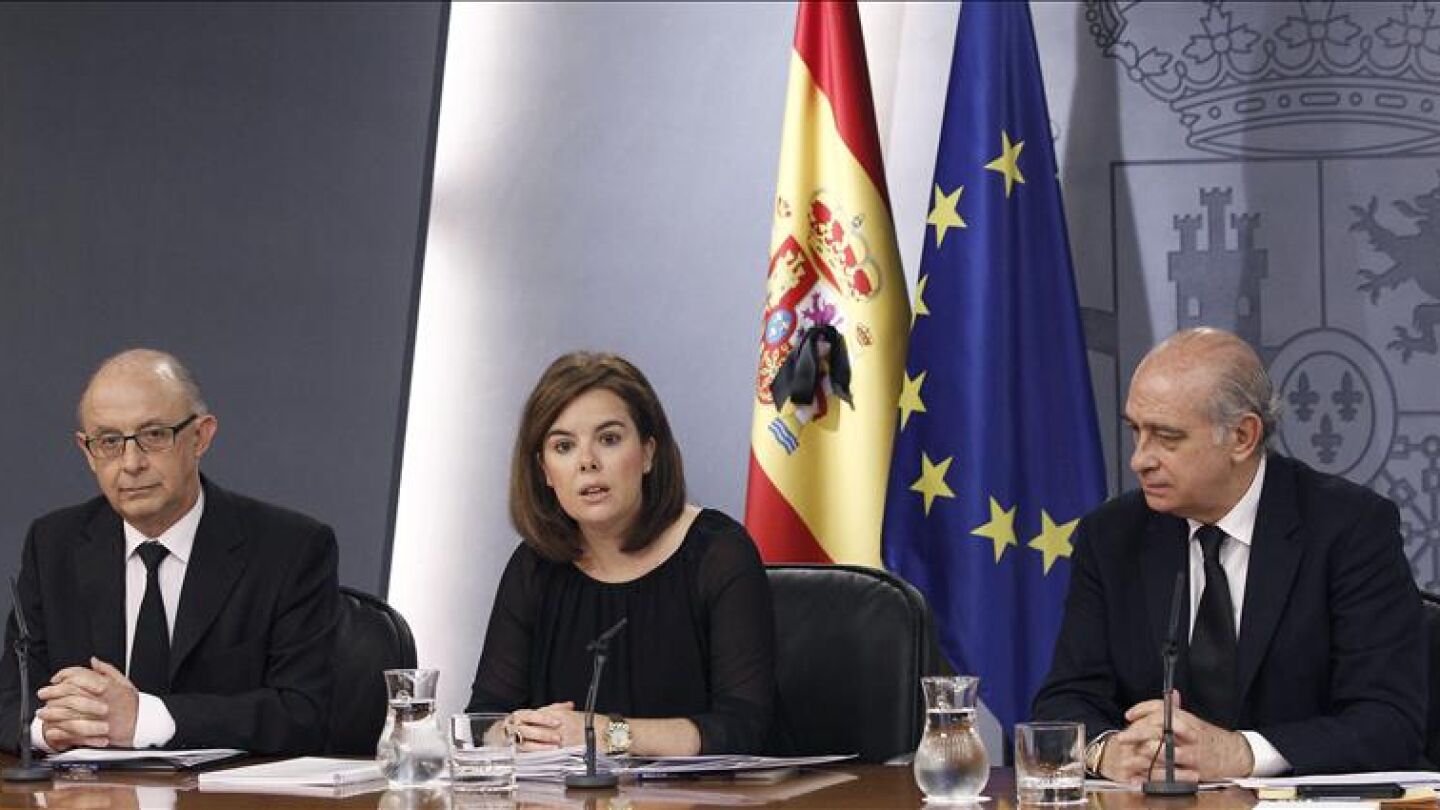 Rueda de prensa del Gobierno tras el Consejo de Ministros.