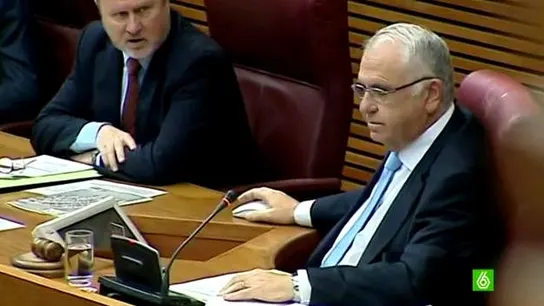 Juan Cotino en las Cortes valencianas Juan Cotino en las Cortes valencianas