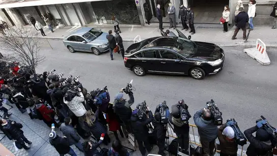 Bárcenas a su llegada a la Audiencia Nacional Bárcenas a su llegada a la Audiencia Nacional