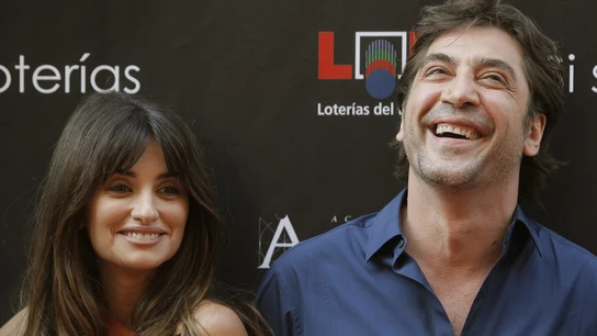 La pareja de actores españoles Penélope Cruz y Javier Bardem. La pareja de actores españoles Penélope Cruz y Javier Bardem.