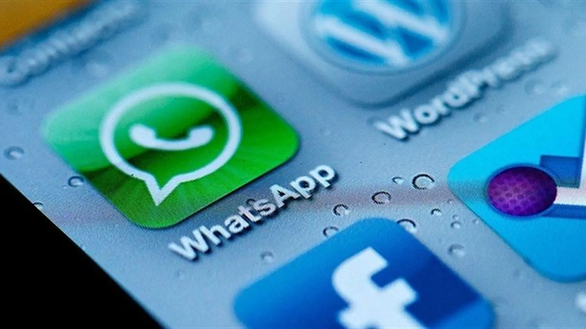 Icono de Whatsapp en un móvil