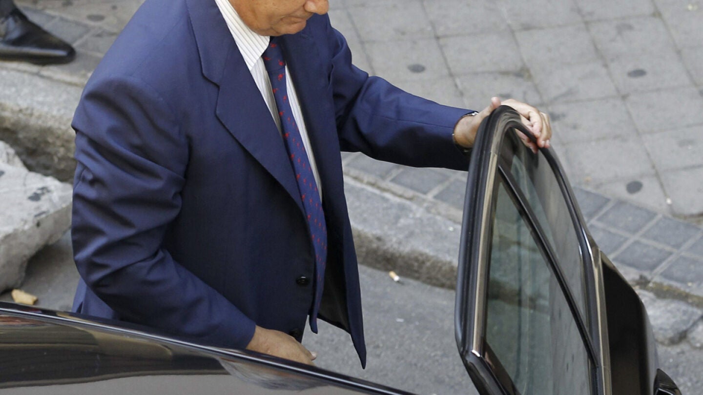 Arenas llega en coche a la Audiencia Nacional