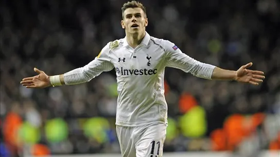 El jugador del Tottenham Hotspur, Gareth Bale, El jugador del Tottenham Hotspur, Gareth Bale,