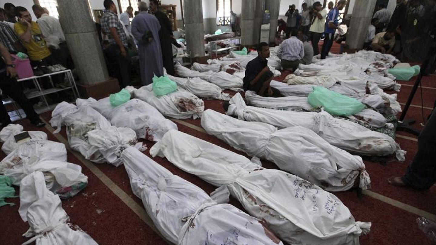 Cuerpos sin vida en Egipto 