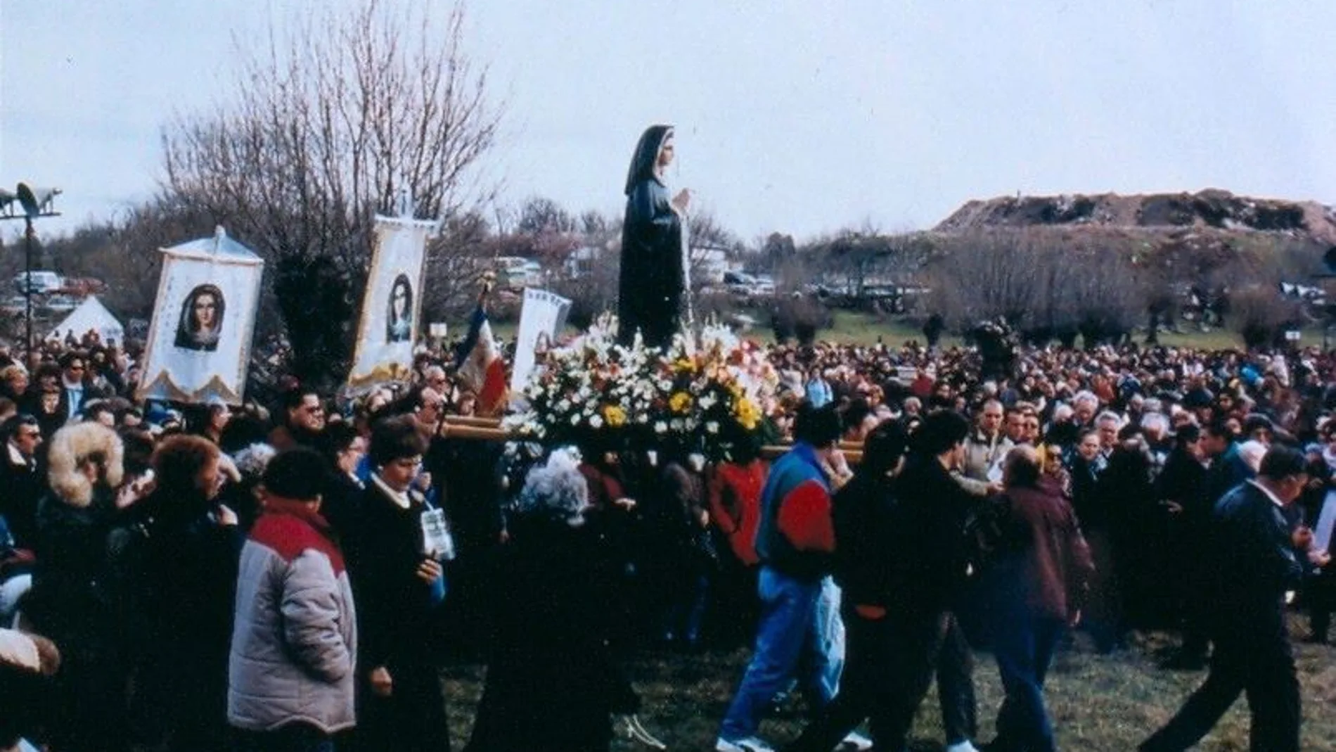 Imagen de archivo de una procesión en Prado Nuevo