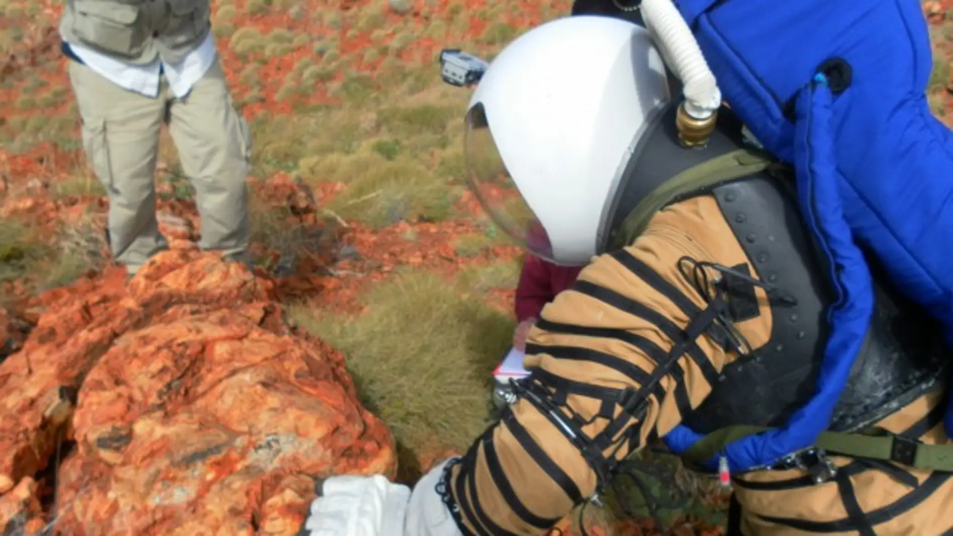 La NASA prepara trajes de astronautas para viajar a Marte