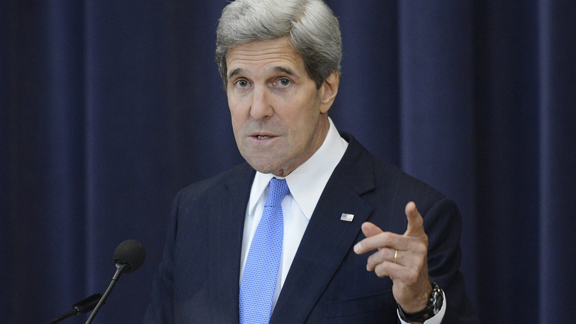 El secretario de Estado de Estados Unidos, John Kerry. 