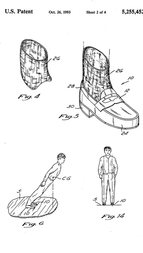 Patente botas anti-gravedad