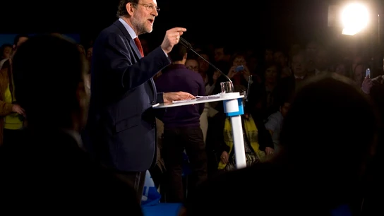 Mariano Rajoy en un acto público Mariano Rajoy en un acto público