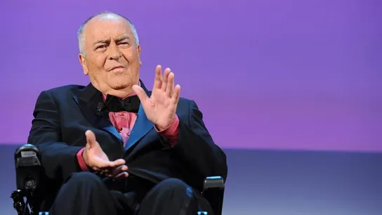 El director de cine Bernardo Bertolucci El director de cine Bernardo Bertolucci