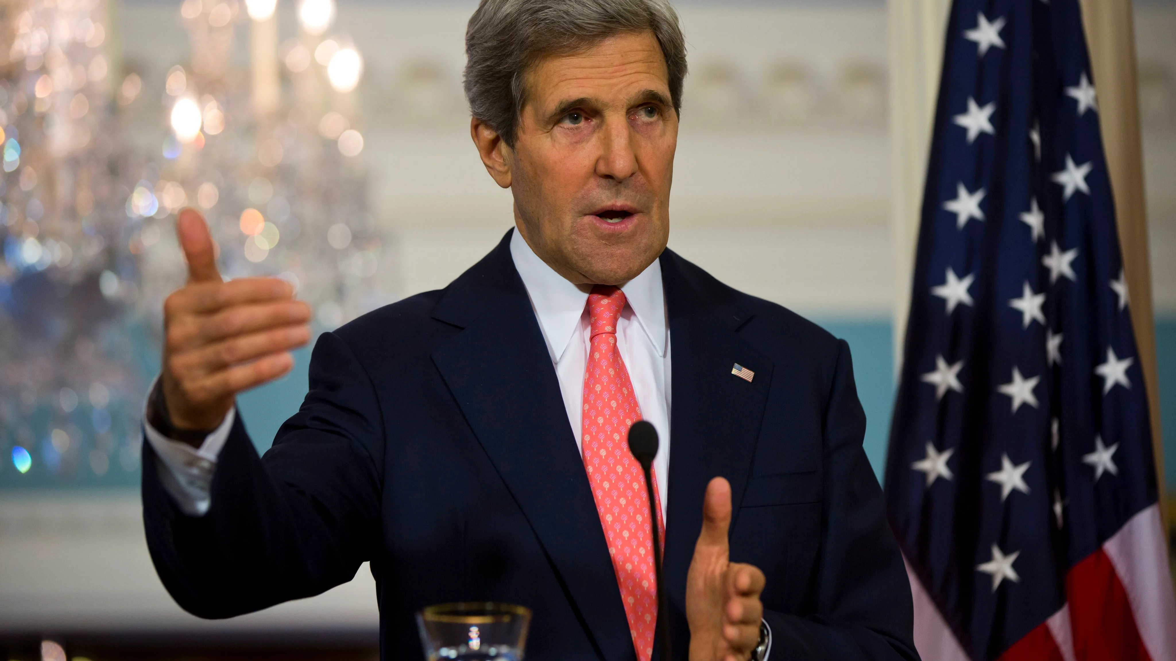 El secretario de Estado estadounidense, John Kerry.