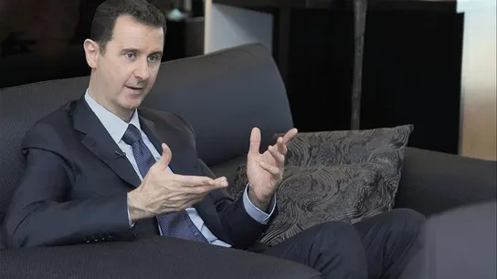 Bachar al Asad durante una entrevista (Archivo) Bachar al Asad durante una entrevista (Archivo)