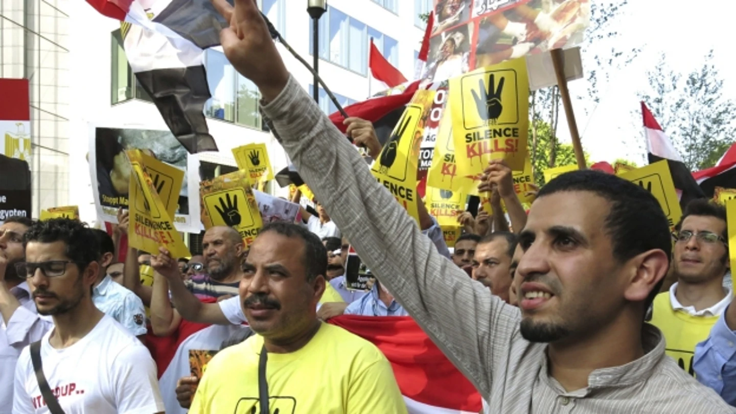 Manifestantes en Egipto Manifestantes en Egipto