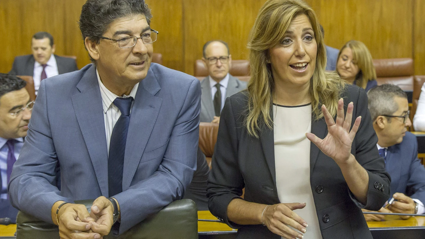Susana Díaz, la nueva presidenta de la Junta de Andalucía. Susana Díaz, la nueva presidenta de la Junta de Andalucía.