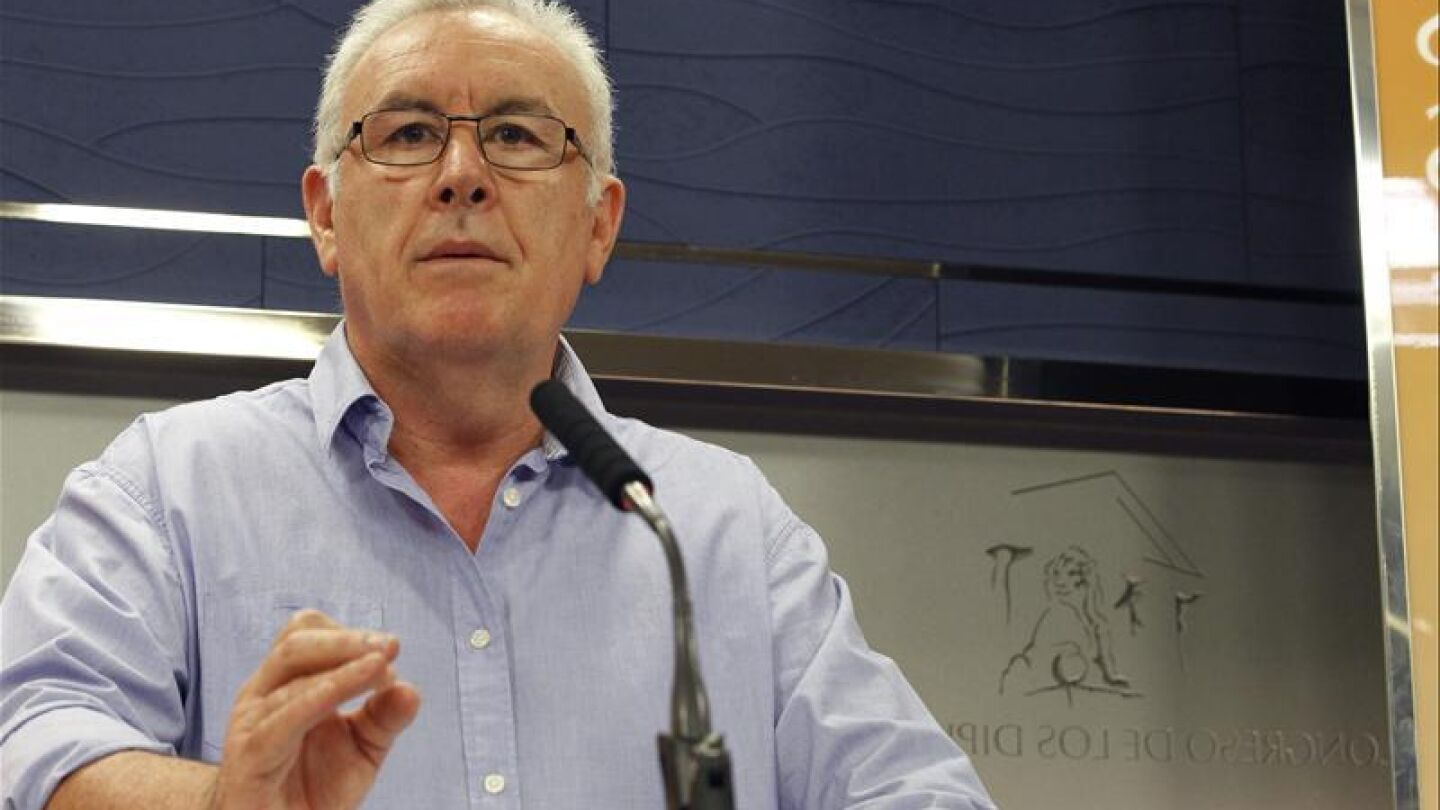 Cayo Lara en el Congreso (Archivo)