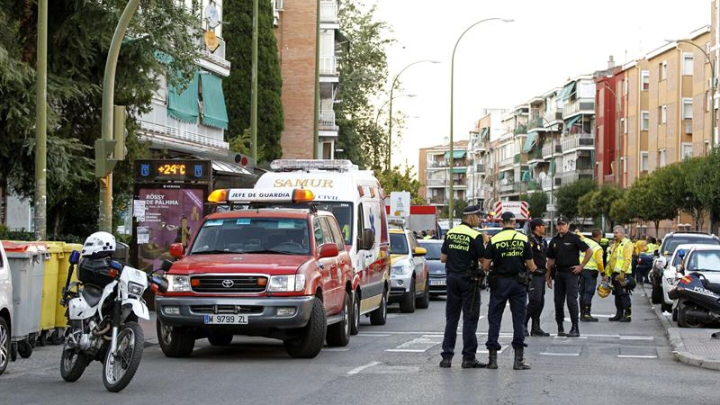 Explosi&oacute;n en Carabanchel
