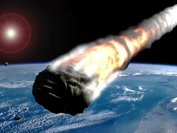 Asteroide entre la Tierra y la Luna. Asteroide entre la Tierra y la Luna.