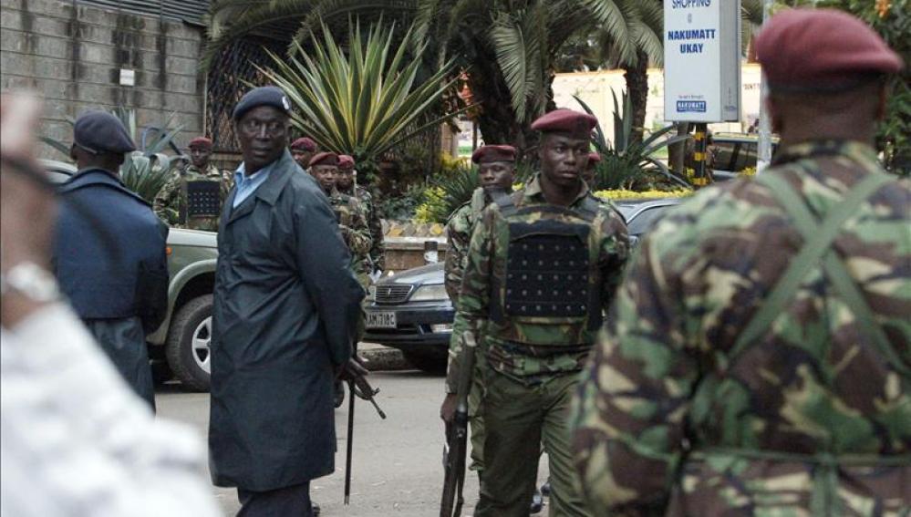 Militares en Kenia