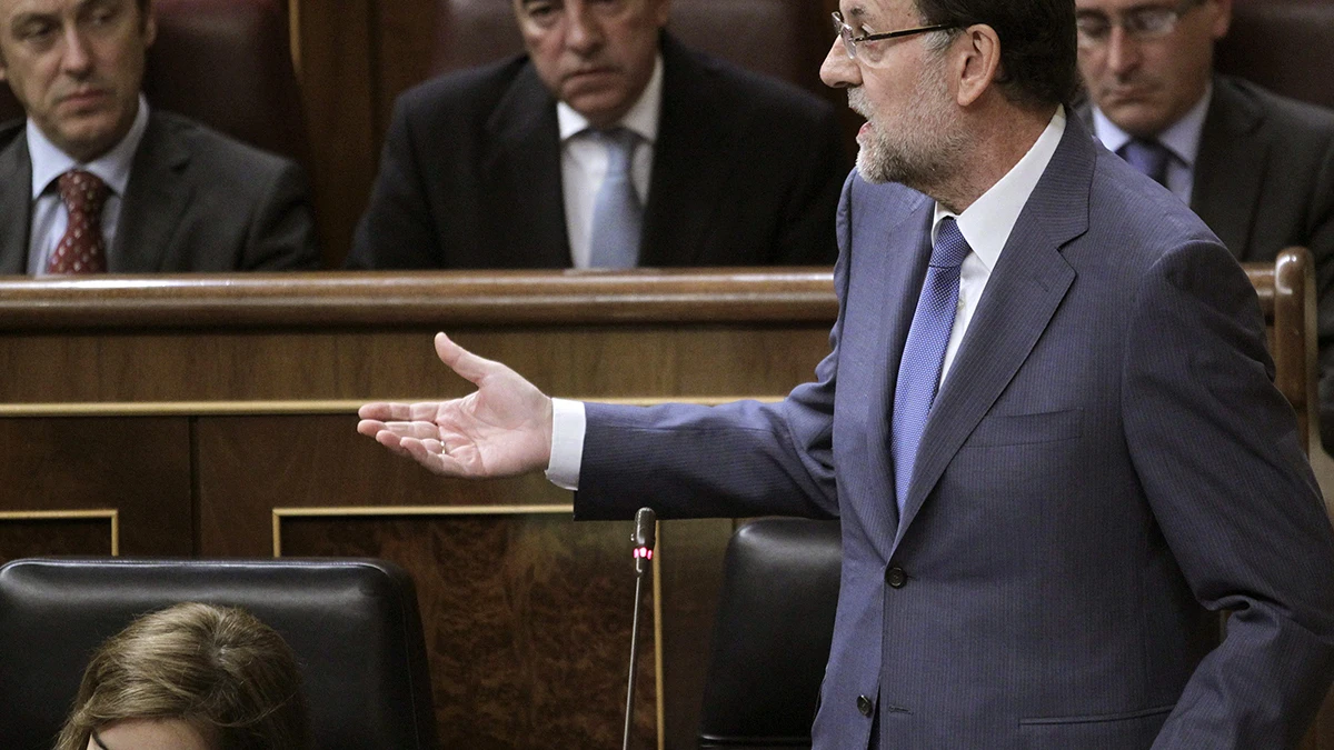 Mariano Rajoy en el Congreso de los Diputados