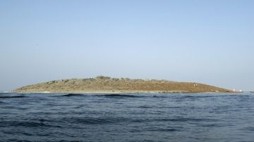 Imagen de la isla emergida