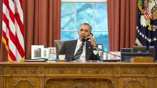 Obama mantiene una conversación histórica con Rohaní sobre un posible acuerdo nuclear Obama mantiene una conversación histórica con Rohaní sobre un posible acuerdo nuclear