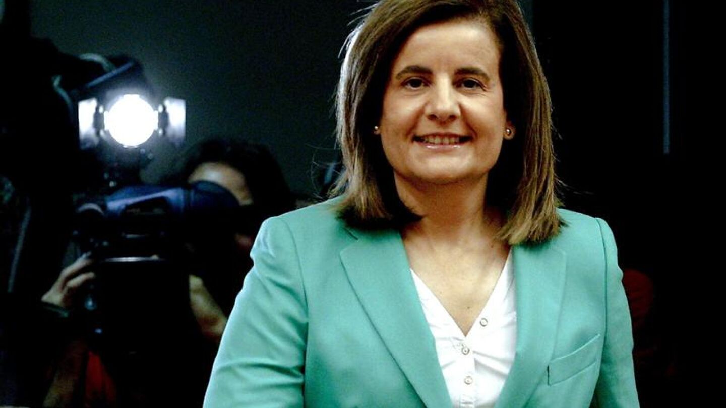 F&aacute;tima B&aacute;&ntilde;ez antes de la comparecencia