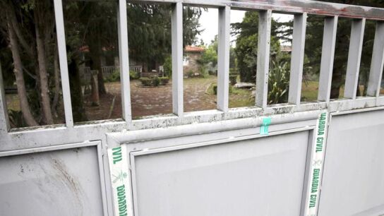 Vista de la vivienda familiar del municipio coru&ntilde;&eacute;s de Teo