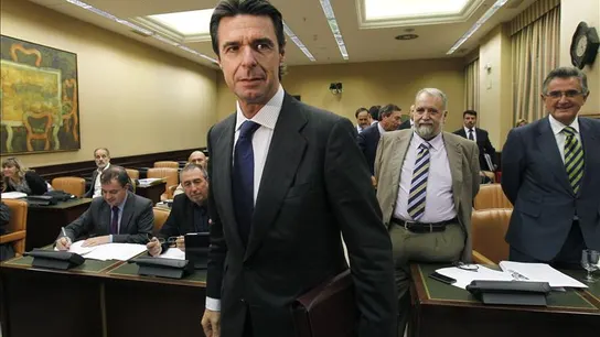 El ministro de Industria, Energía y Turismo, José Manuel Soria, a su llegada a la Comisión de Industria El ministro de Industria, Energía y Turismo, José Manuel Soria, a su llegada a la Comisión de Industria