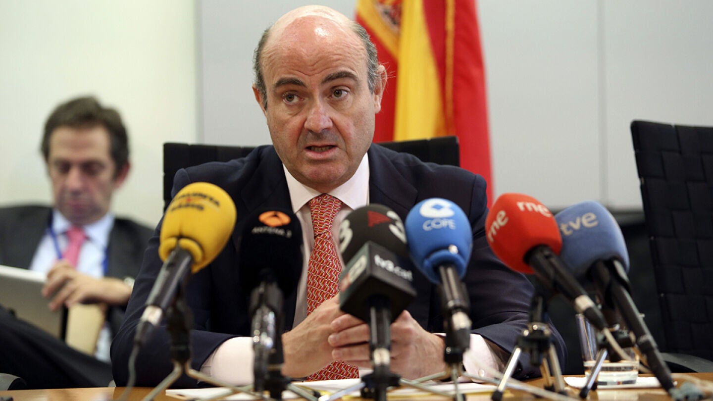 Luis De Guindos, ministro de Econom&iacute;a