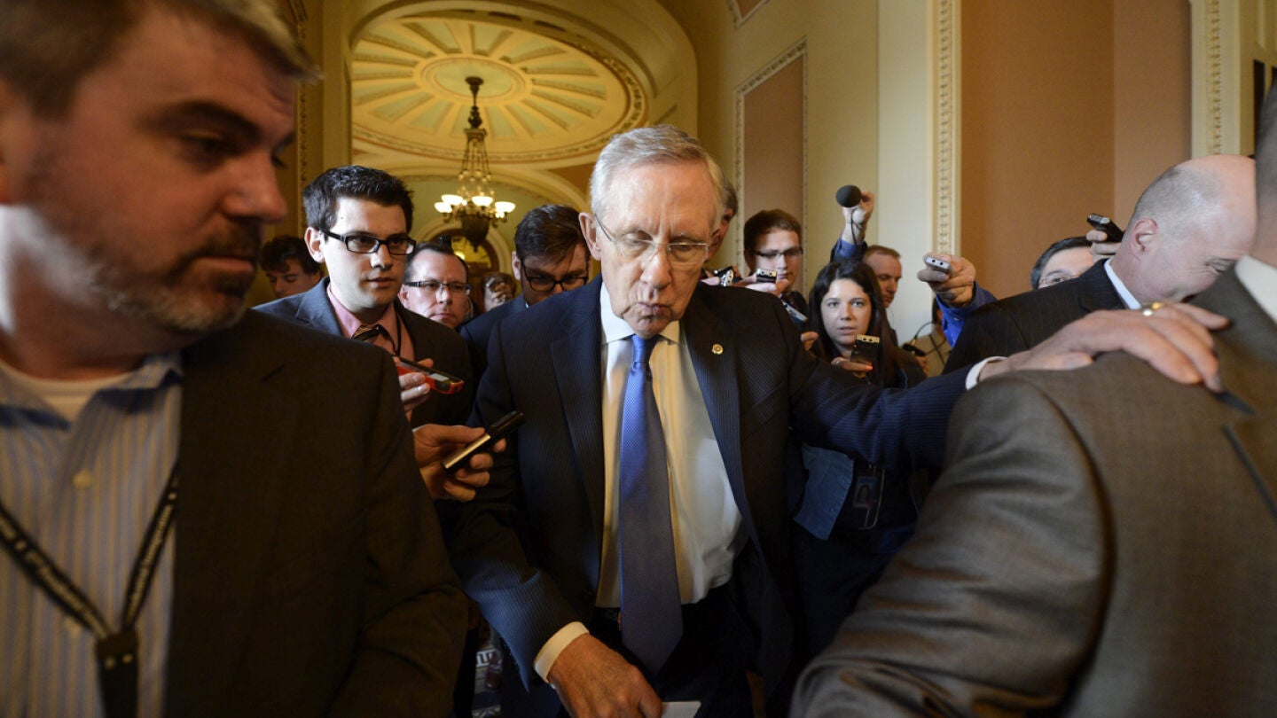 El l&iacute;der de la mayor&iacute;a dem&oacute;crata del Senado estadounidense, Harry Reid