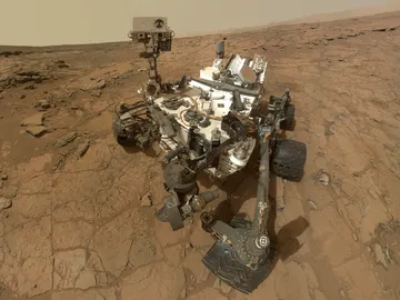 Curiosity sobre la superficie marciana Curiosity sobre la superficie marciana