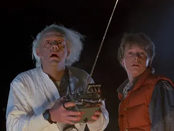 Marty McFly y Doc en 'Regreso al Futuro' Marty McFly y Doc en 'Regreso al Futuro'