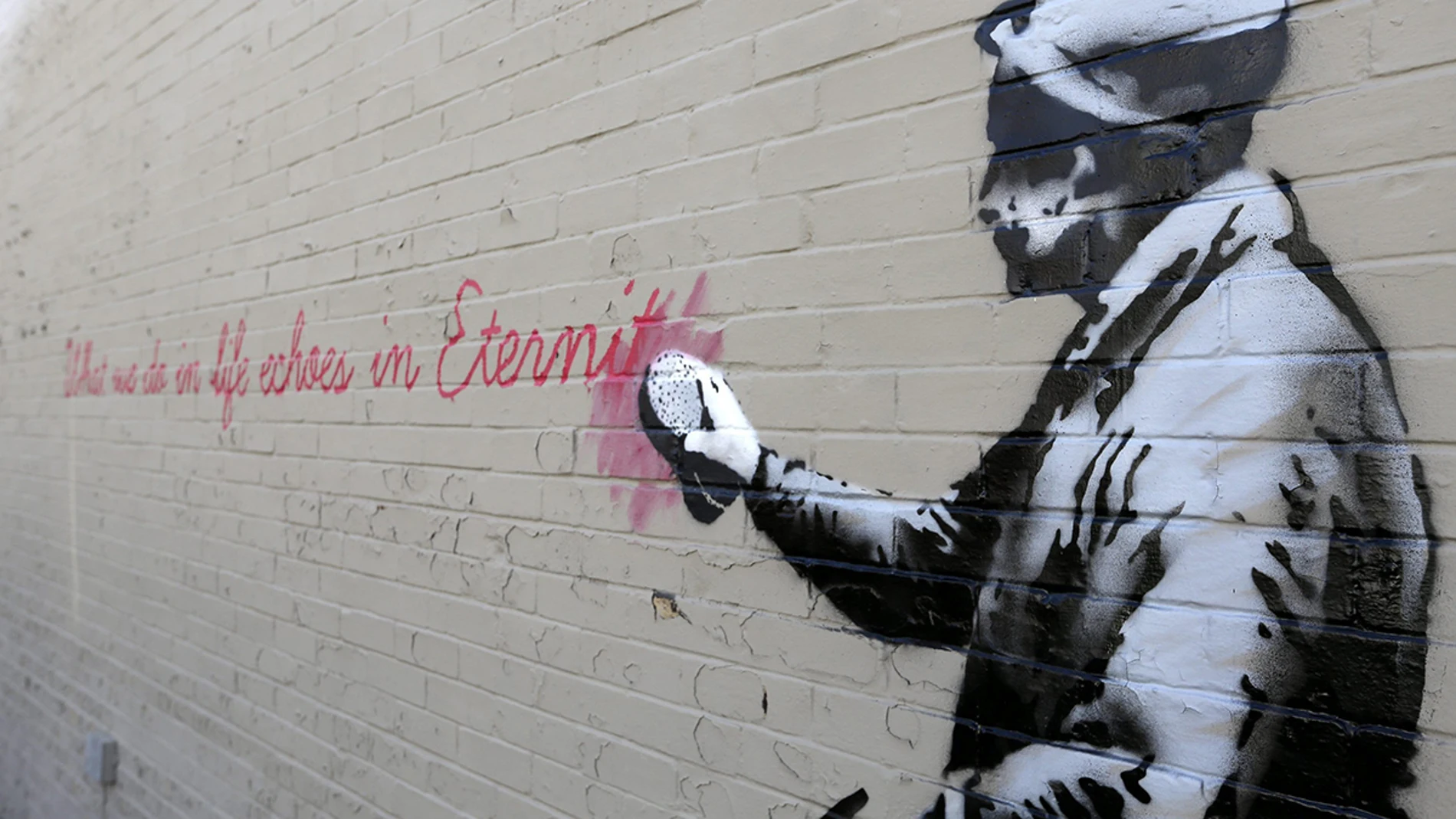La Policía de Nueva York busca al grafitero Bansky por vandalismo