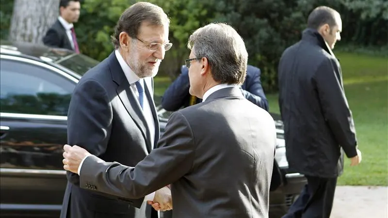 Artur Mas y Rajoy Artur Mas y Rajoy