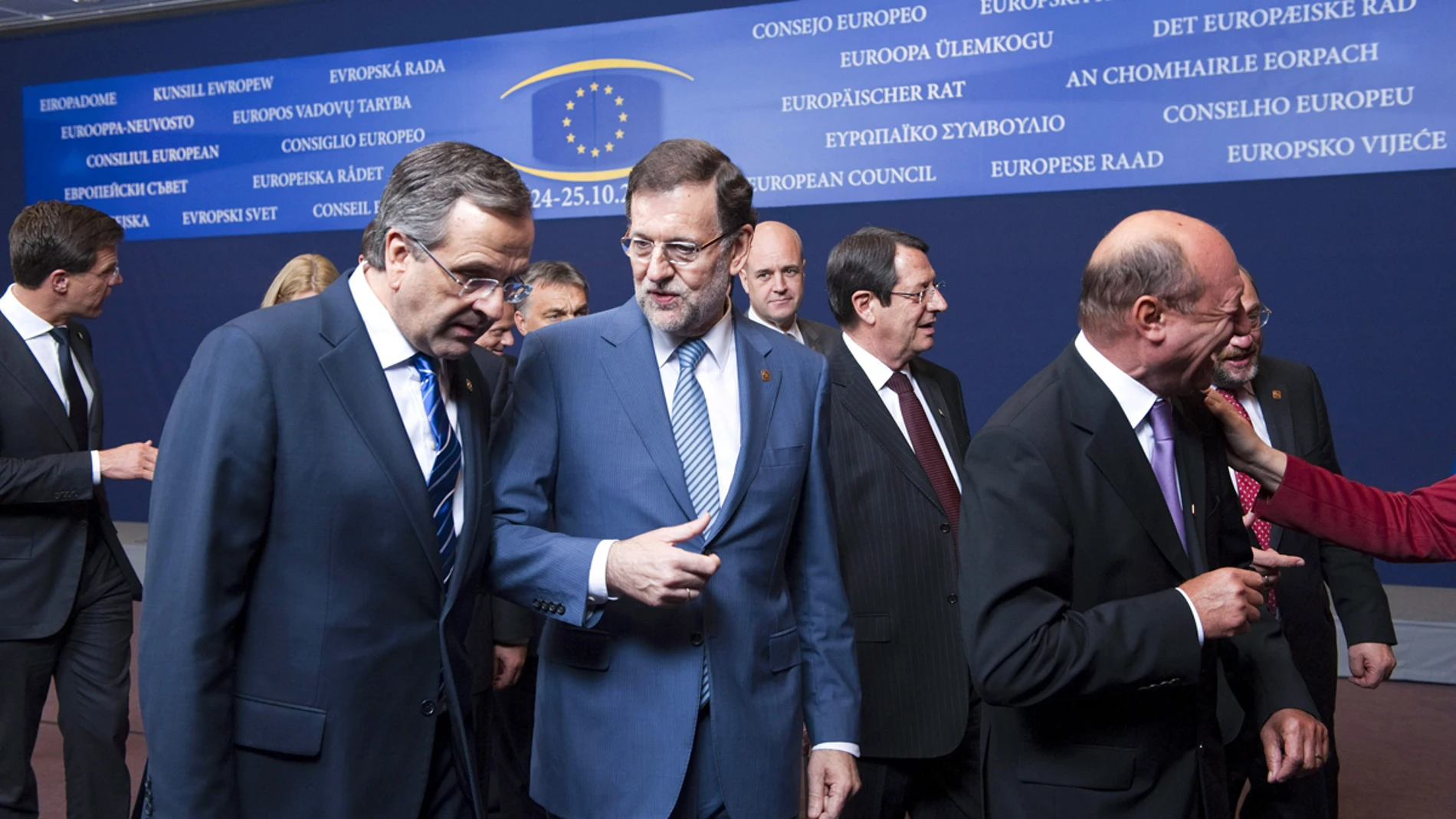 Mariano Rajoy en el Consejo Europeo