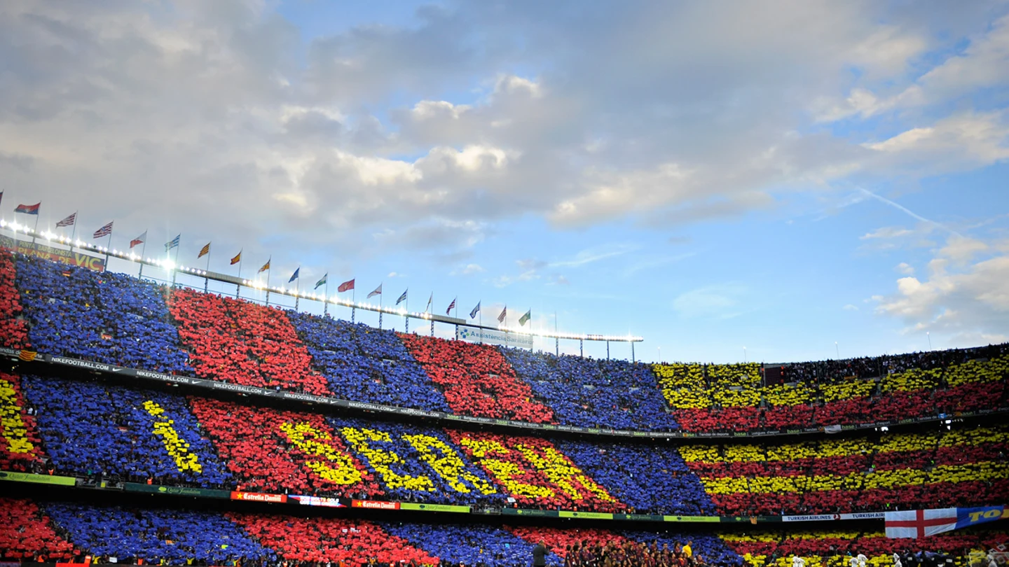 El Camp Nou, estadio del FC Barcelona El Camp Nou, estadio del FC Barcelona