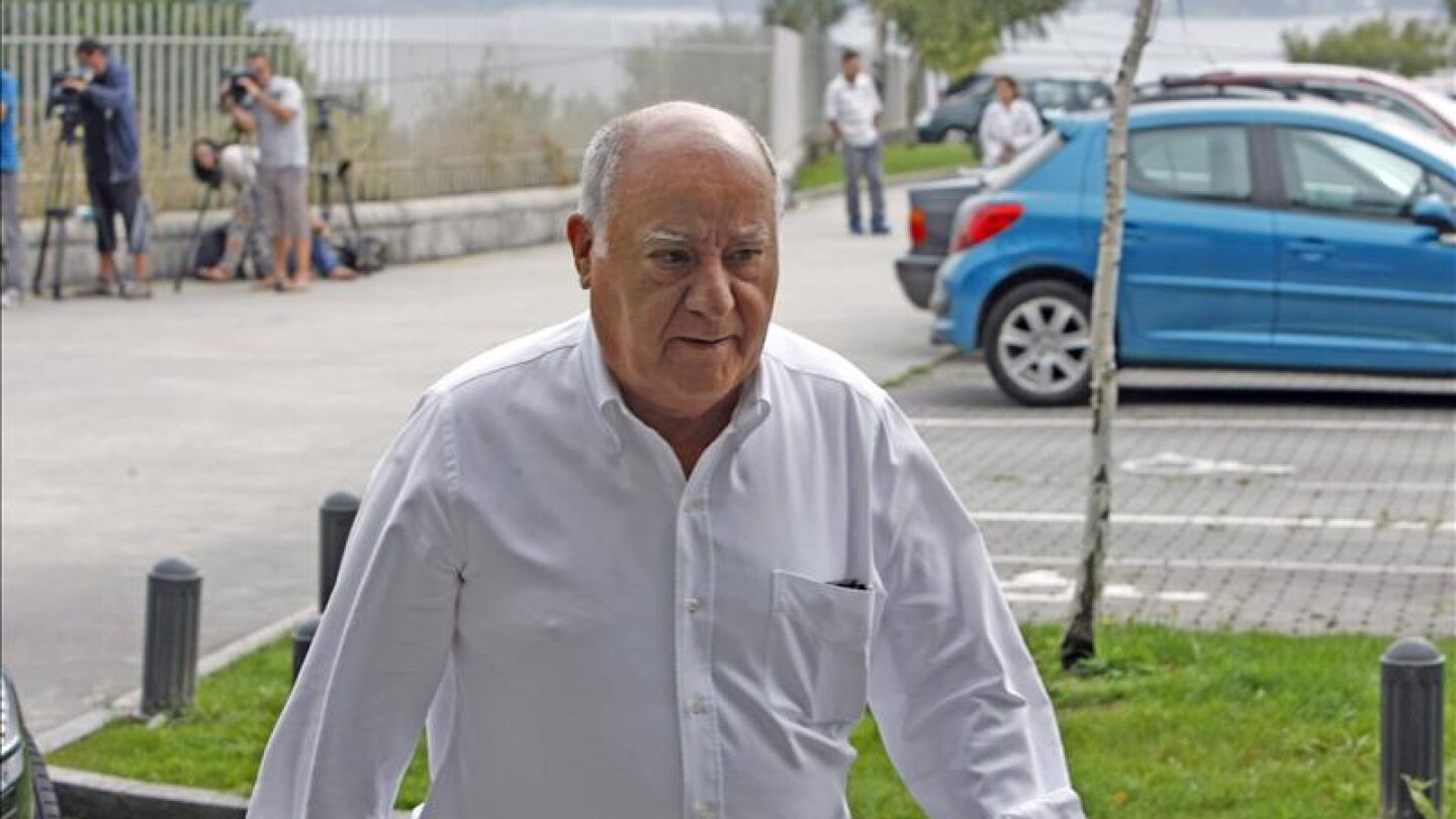 Amancio Ortega, el m&aacute;s rico de Espa&ntilde;a