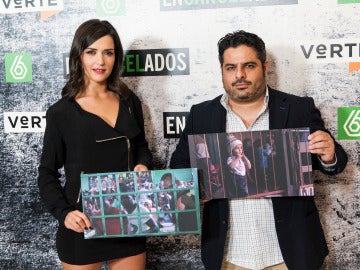 Alejandra Andrade y Jalis de la Serna con dos fotografías de la exposición Alejandra Andrade y Jalis de la Serna con dos fotografías de la exposición