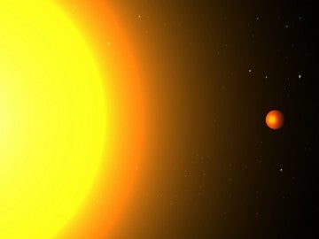 Recreación artística del planeta Kepler 78b