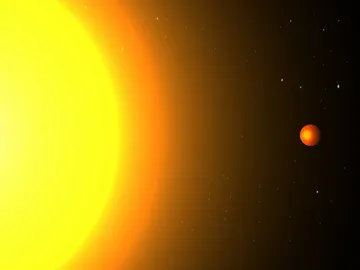 Recreación artística del planeta Kepler 78b Recreación artística del planeta Kepler 78b