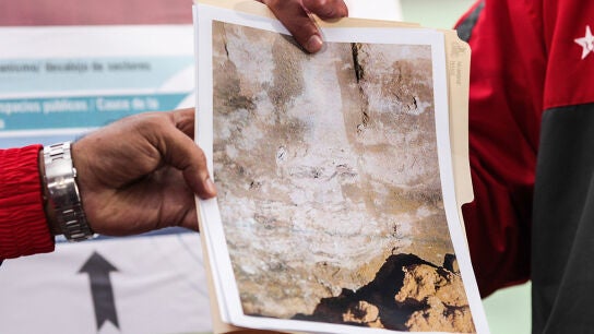 Maduro asegura que la cara de Ch&aacute;vez ha aparecido en unas excavaciones