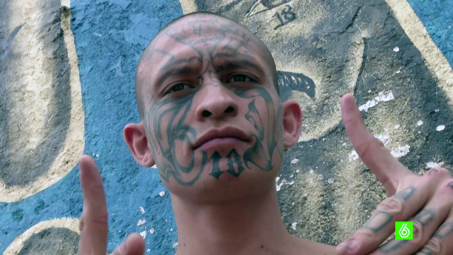 Miembro de la 'Mara 18' Miembro de la 'Mara 18'