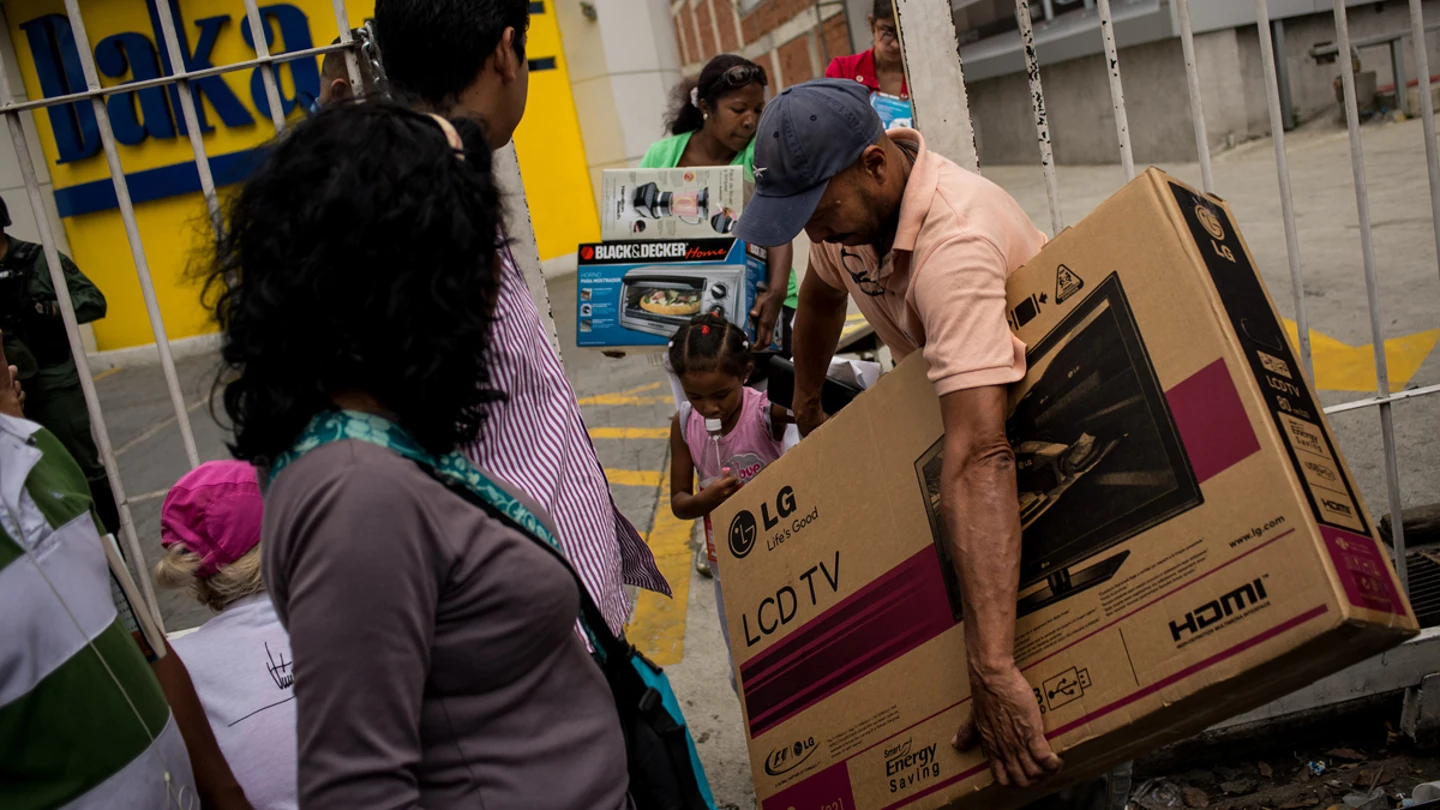 Saqueos en Venezuela Saqueos en Venezuela