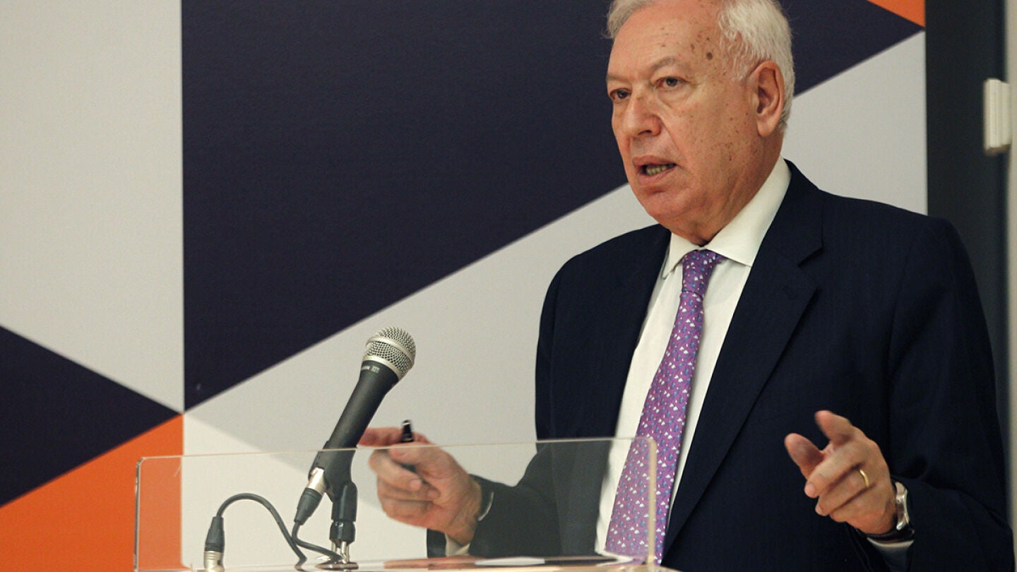 El Ministro de Asuntos Exteriores, Jos&eacute; Manuel Garc&iacute;a-Margallo