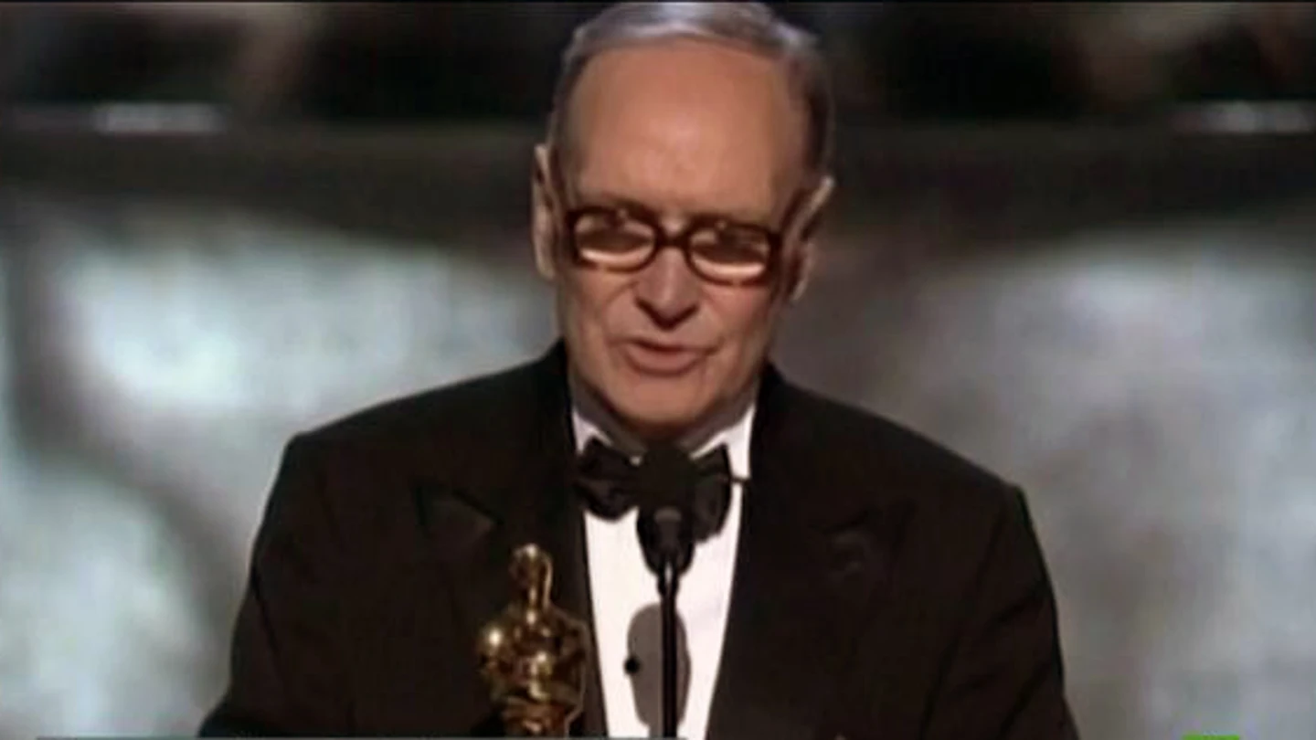 El compositor Ennio Morricone El compositor Ennio Morricone