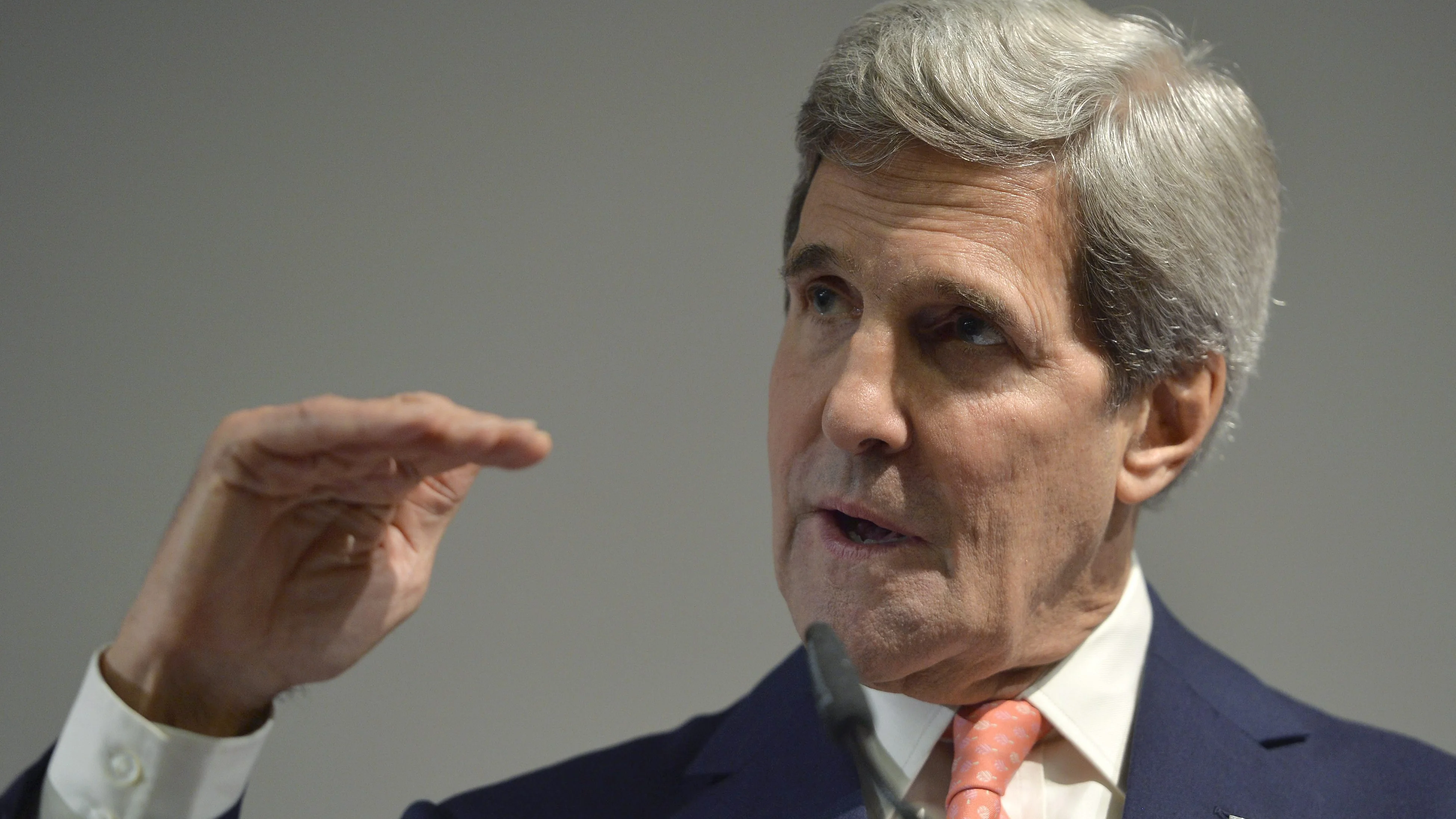 El secretario de Estado de EEUU, John Kerry