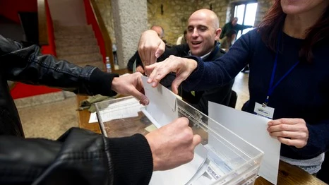Votación en Igeldo Votación en Igeldo